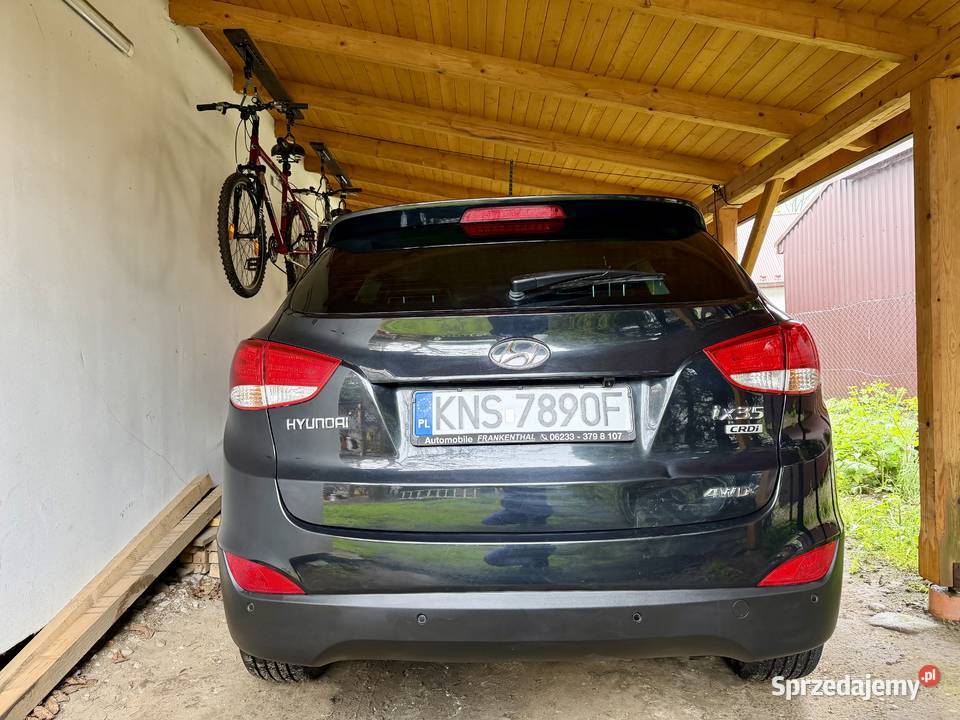 Hyundai ix35 20 crdi 136hp 4x4 kamera CarPlay nieuszkodzony