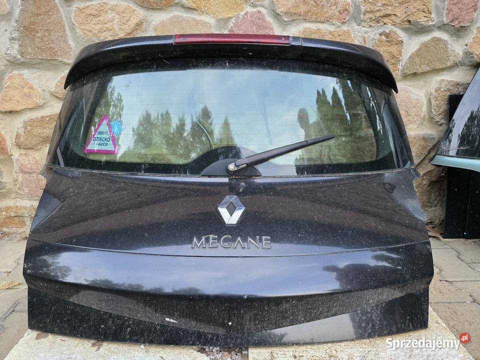 Klapa tylna Renault Megane różne kolory Grajów