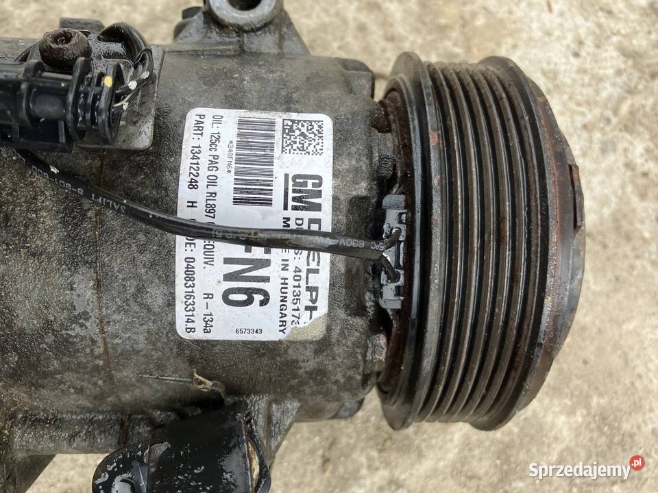 klimatyzacja sprężarka rozrusznik manualna