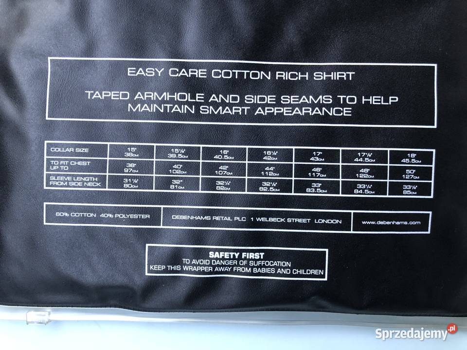 Elegancka Koszula wizytowa rM 4142 Nowa Markowa Hugo Boss Odzież wyjściowa Kraków