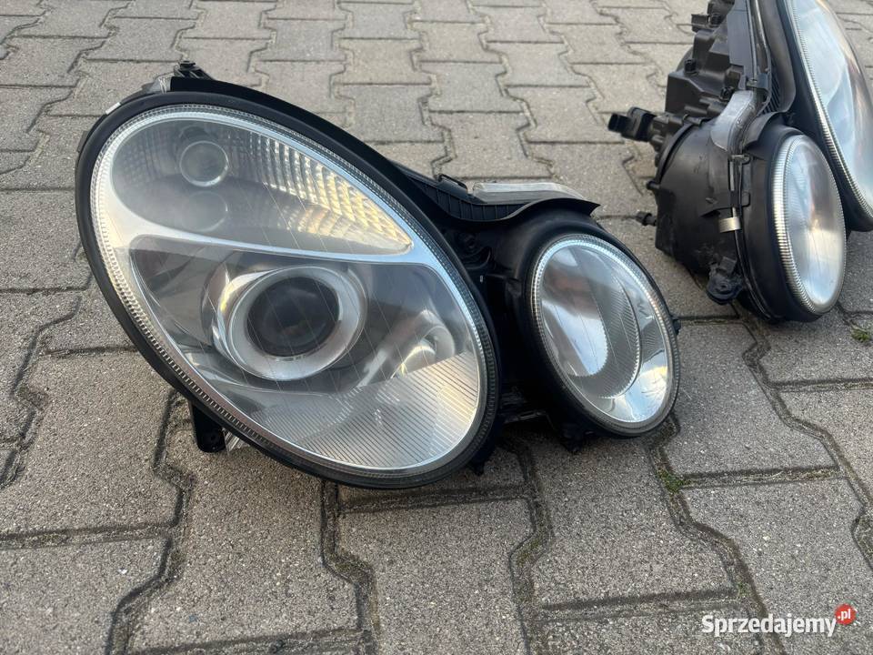 Lampy przód mercedes w211 e klasa Gołuchów