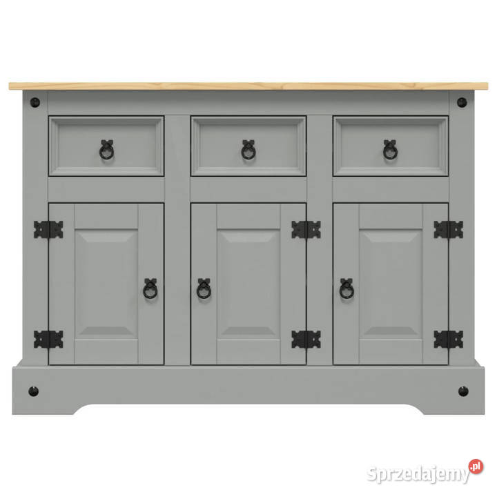 Szafka Corona szara 112x43x78 drewno sosny Warszawa
