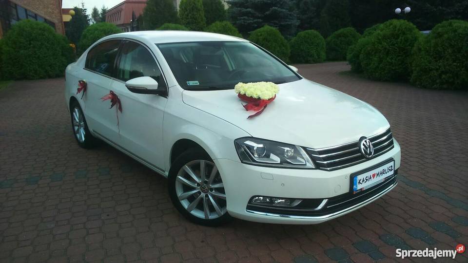 LIMUZYNA PASSAT B7 BIAŁY DO ŚLUBU UPOMINEK PARY małopolskie sprzedam