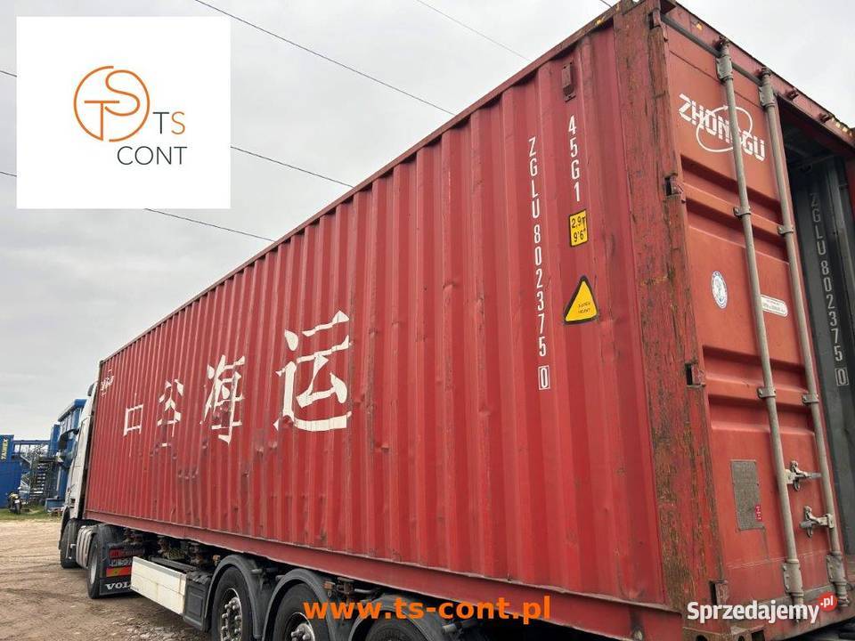 Kontener morski magazynowy budowlany 40 HC 12m