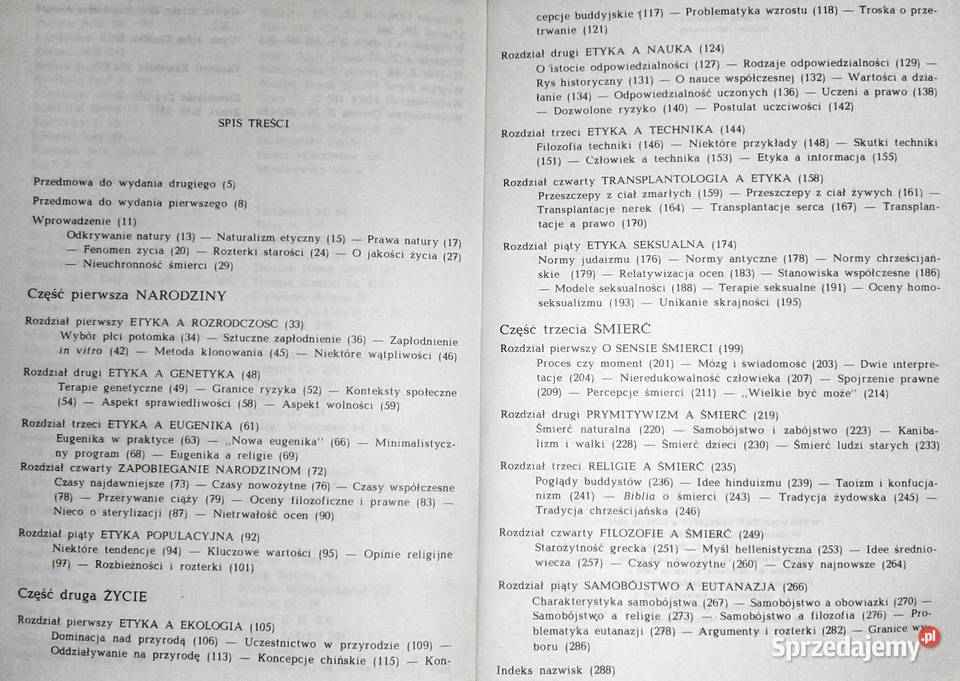 Prawa narodzin życia i śmierci Roman Tokarczyk sprzedam