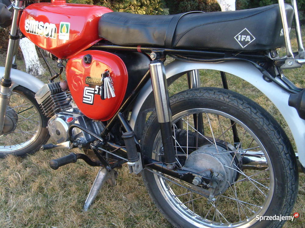 SIMSON S51 COMFORT IGIEŁKA 1988r Opolskie Simson Brzeg