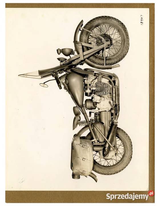 Harley Davidson Military Model 42XA Solo 1942 Lębork