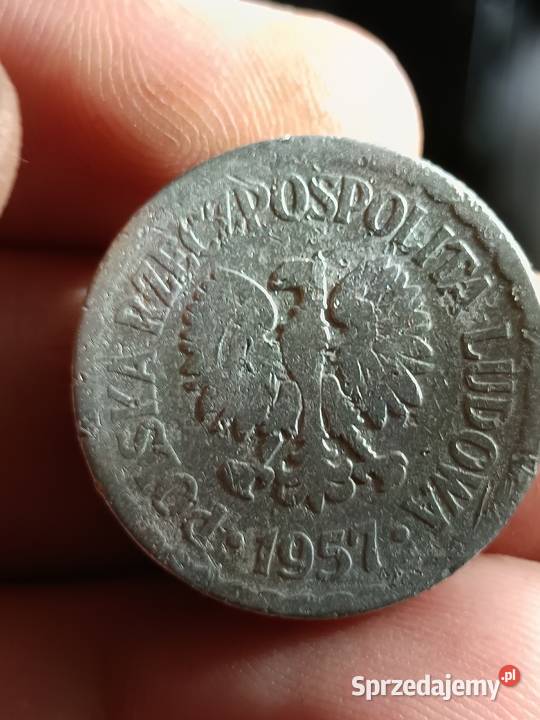 Sprzedam monete 1 zloty 1957 Chełm sprzedam