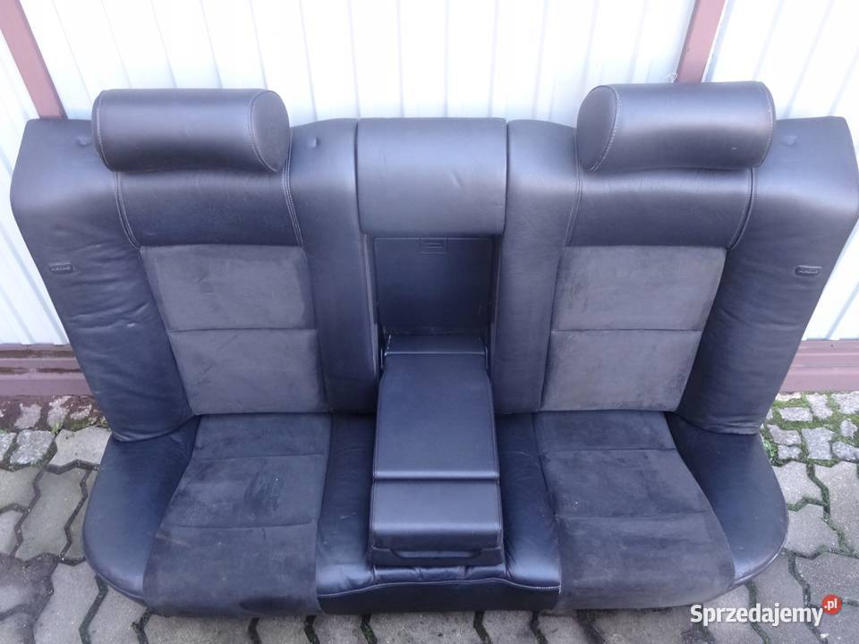 AUDI S8 D2 FOTELE KANAPA SKÓRA ALCANTARA RECARO Przemęt