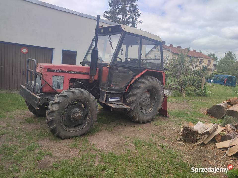 Sprzedam traktor Zetor 7245 opolskie Dziergowice