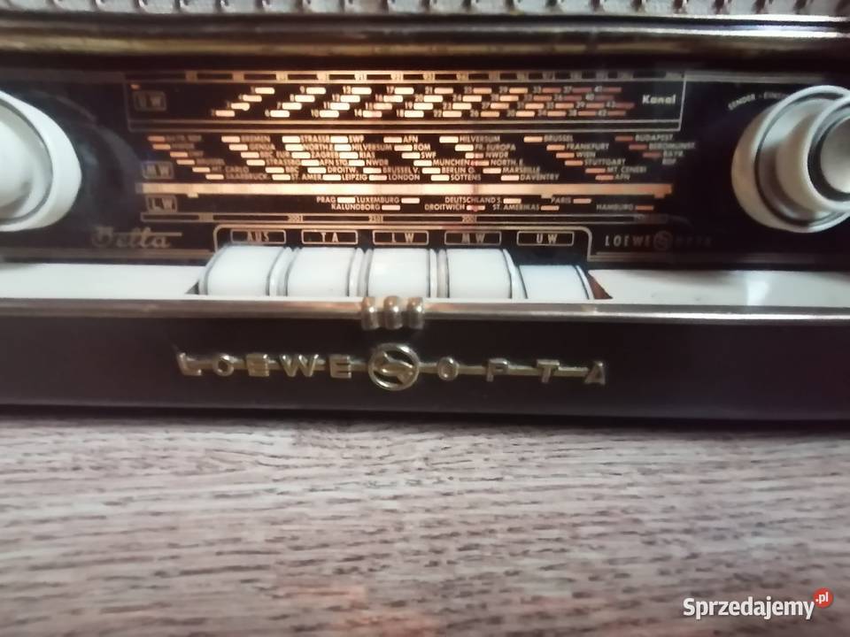 Stare Radio lampowe z lat 50 tych Sprawny Kraków