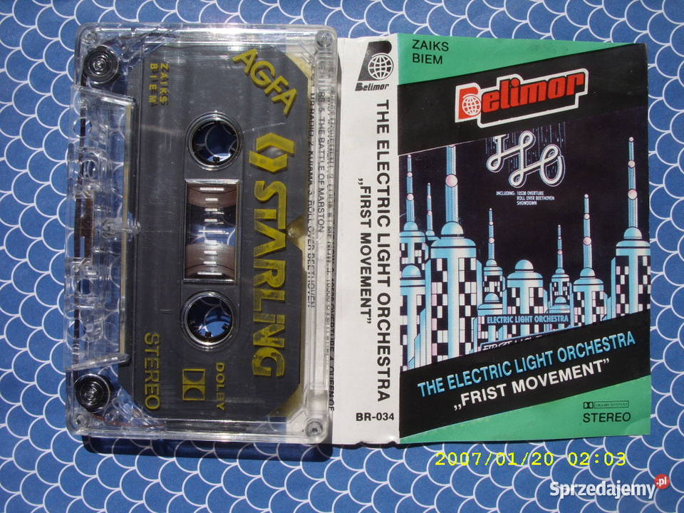 Kaseta the electric ligt orchestra Starling Wołów