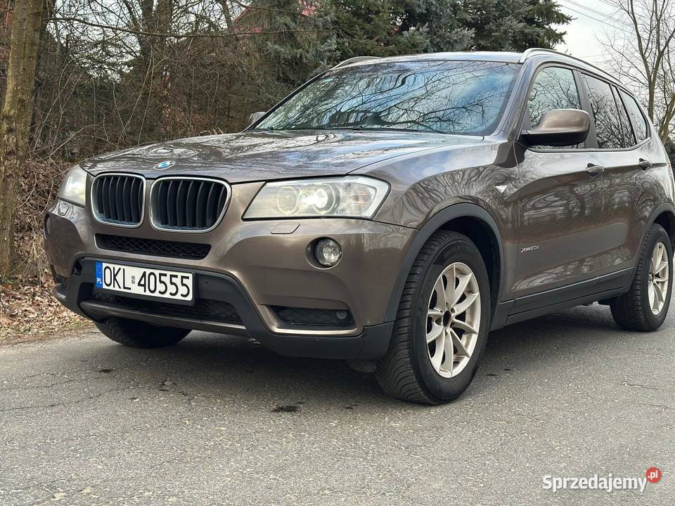 BMW X3 20d Automat 8hp Xenon 4x4 Bezwypadkowy Wieluń sprzedam