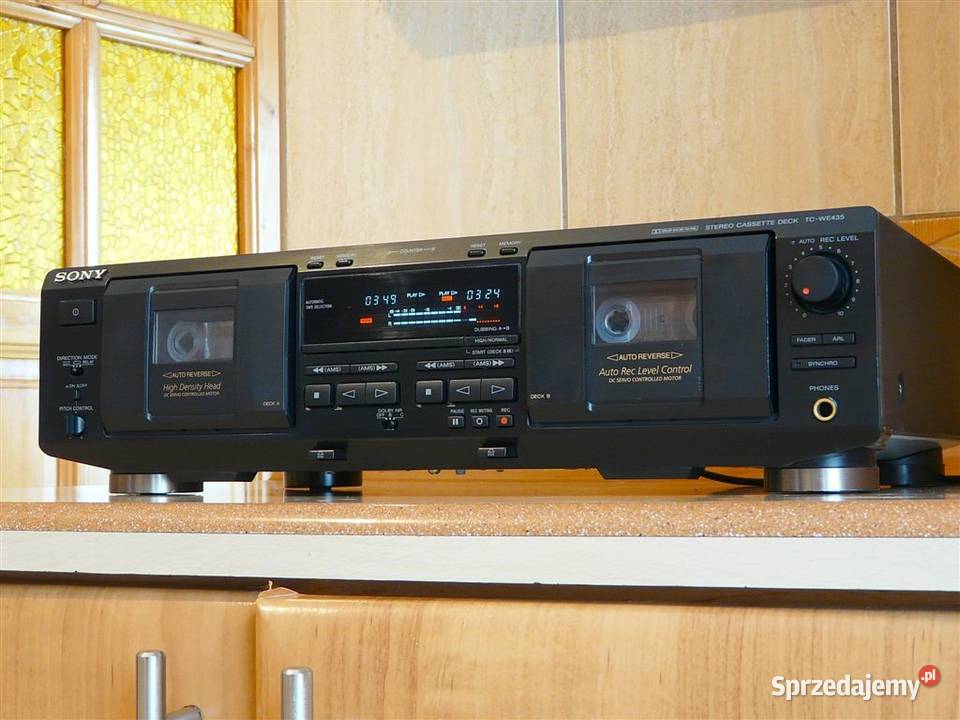 Sony TCWE435 Fajny Dwu kaseciak Rabka-Zdrój
