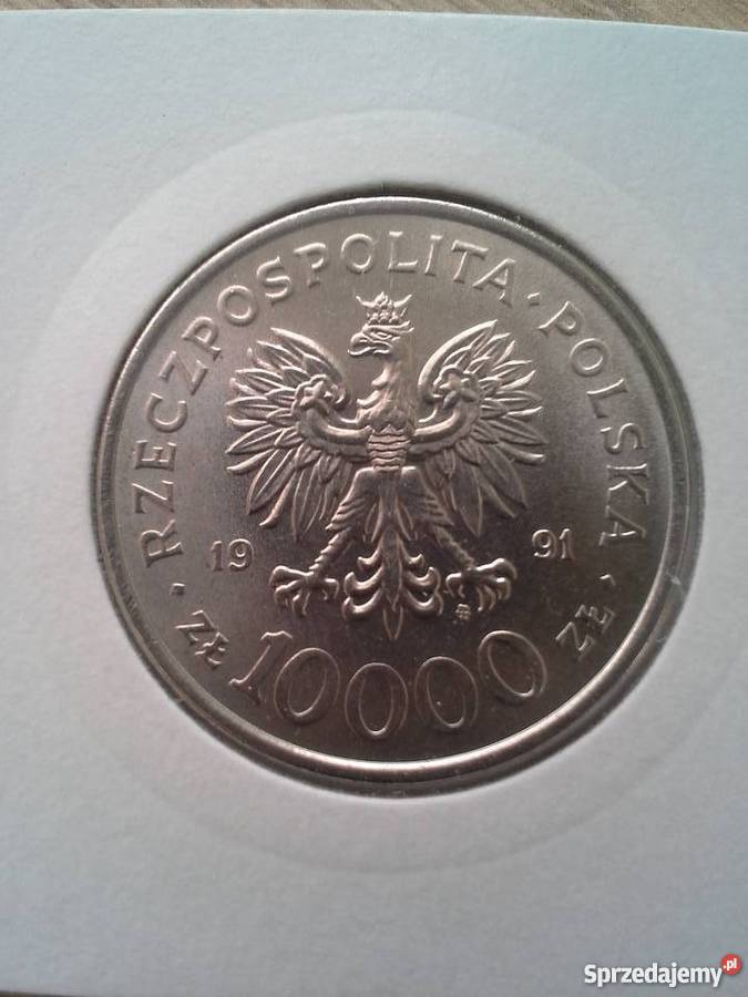 10 000 200 r Konstytucji III Maja1991mennicza wielkopolskie Konin sprzedam