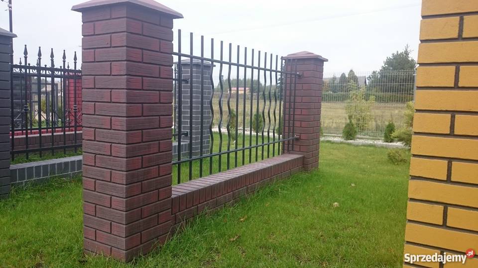 Ogrodzenie panelowe ala klinkier Ogrodzenia i bramy Konin sprzedam