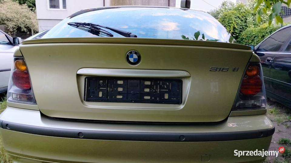 Bmw e46 compakt tylna klapa kompletna Karoseria Aleksandrów Łódzki