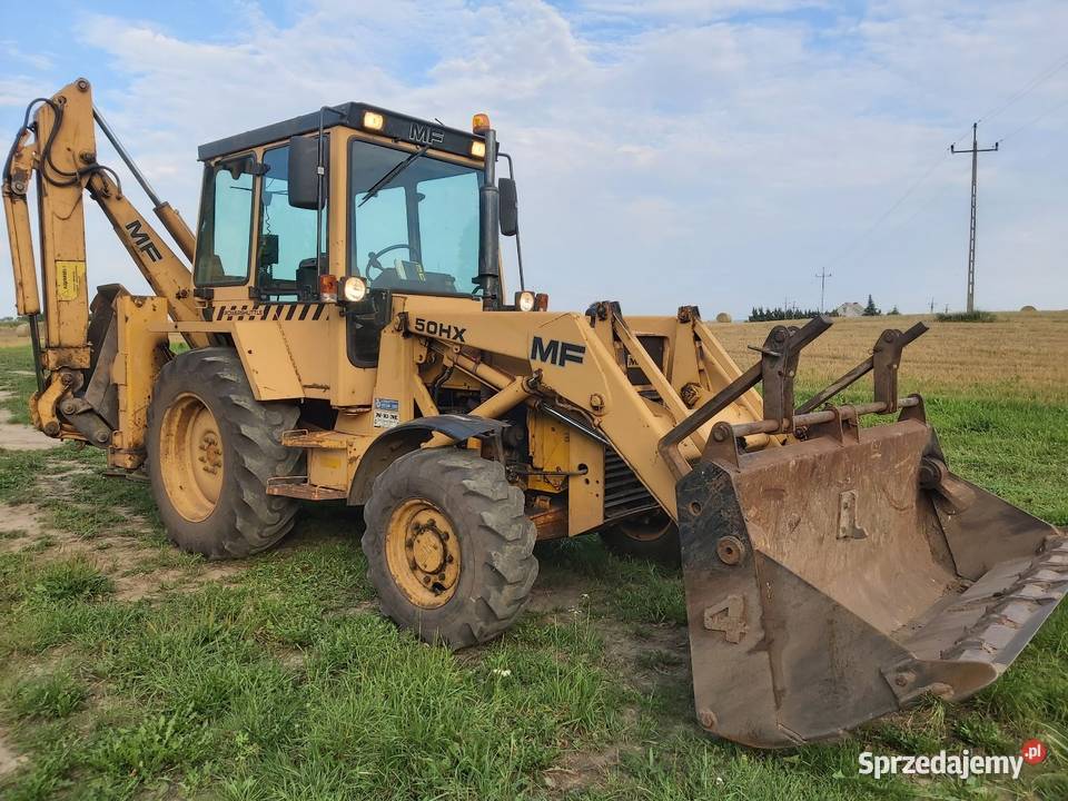 Koparko Ładowarka Massey Ferguson 50HX Jabłonowo Pomorskie