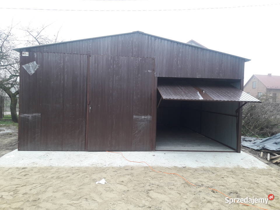 B82 Garaż Blaszany Wiata HalaMagazyn 60m2 Bielsko-Biała
