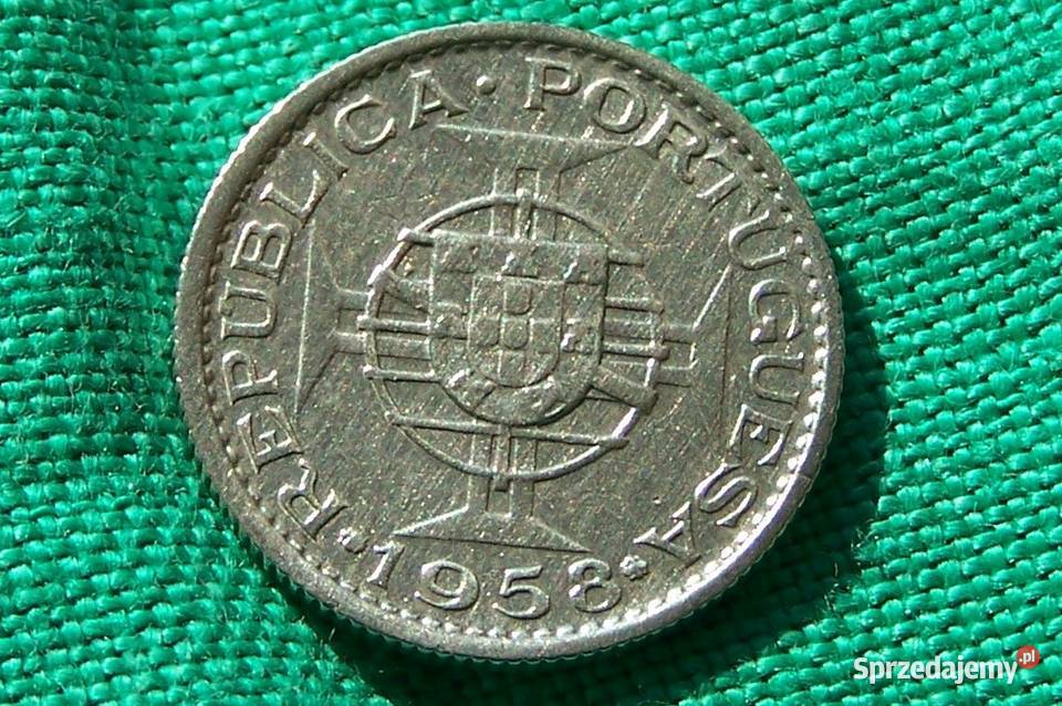 Timor Portugalski 3 escudos 1958 Ag warmińsko-mazurskie sprzedam