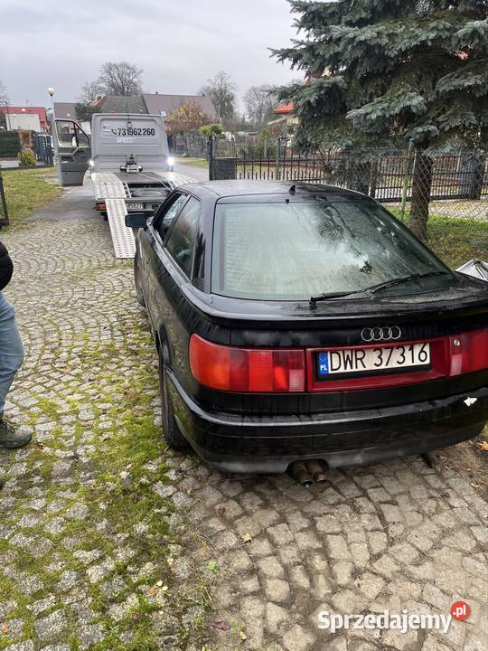 Audi 80 COUPE QUATTRO czarny Ząbkowice Śląskie