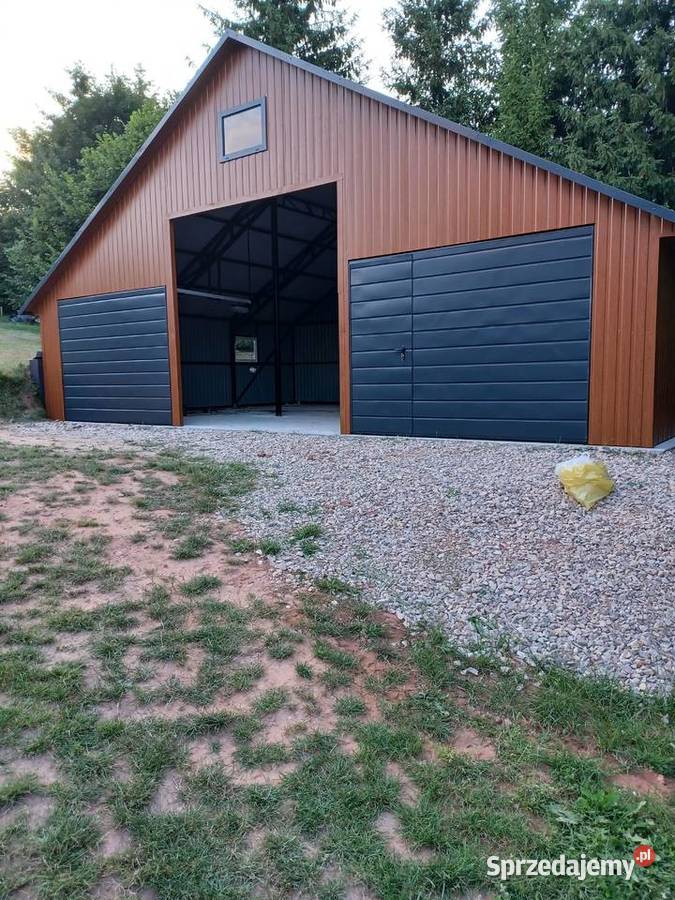 GARAŻ BLASZANY MAGAZYN Hala Magazynowa BLASZAKI Sprzedaż Białystok