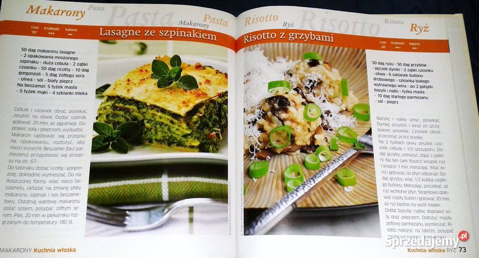 Kulinarne odkrycia Kuchnia włoska