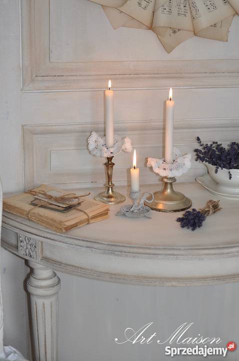 KONSOLA W STYLU SHABBY CHIC