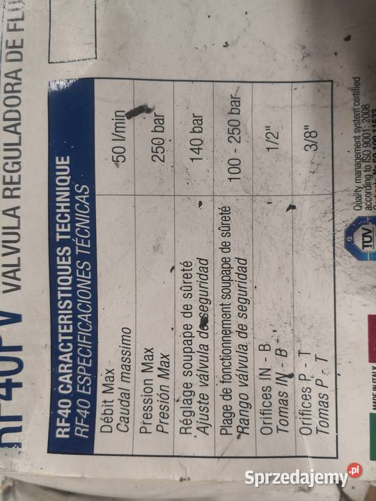 Rozdzielacz przepływu oleju 12 cala Nowa Sól