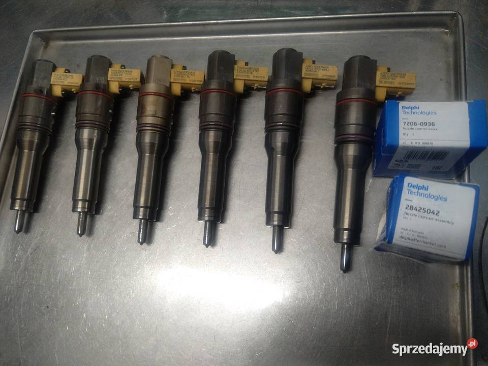 Wtryskiwacz Daf XF 106 euro6 komplet 6 sztuk Wtryskiwacze mazowieckie sprzedam