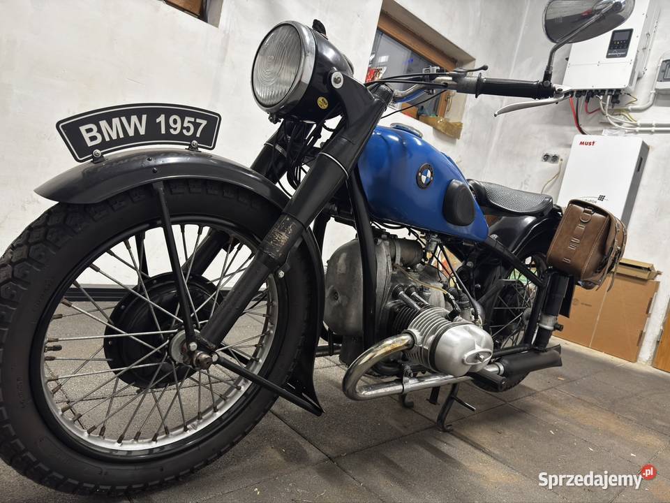 M72 1957 r replika BMW 750 OHV cywil