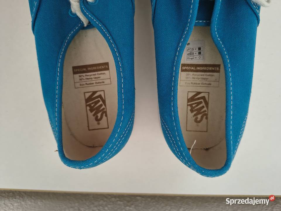 Vans tenisówki niebieskie unisex r42 wkładka 27 lubelskie Zamość sprzedam