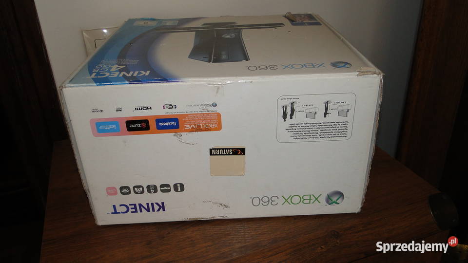 Karton Pudełko konsoli XBOX 360 wielkopolskie
