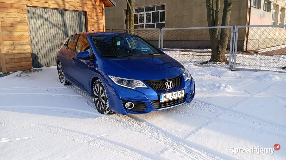 Honda Civic 2016r LIFT wersja XEdition przyciemniane szyby mazowieckie Ostrołęka