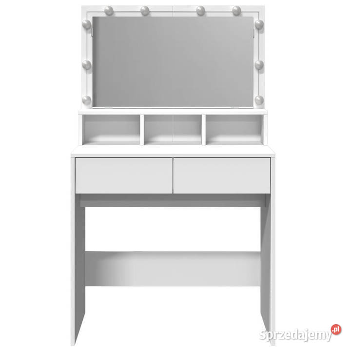 Toaletka z LED biała 80x41x1345 WM848185 Toaletki Warszawa sprzedam