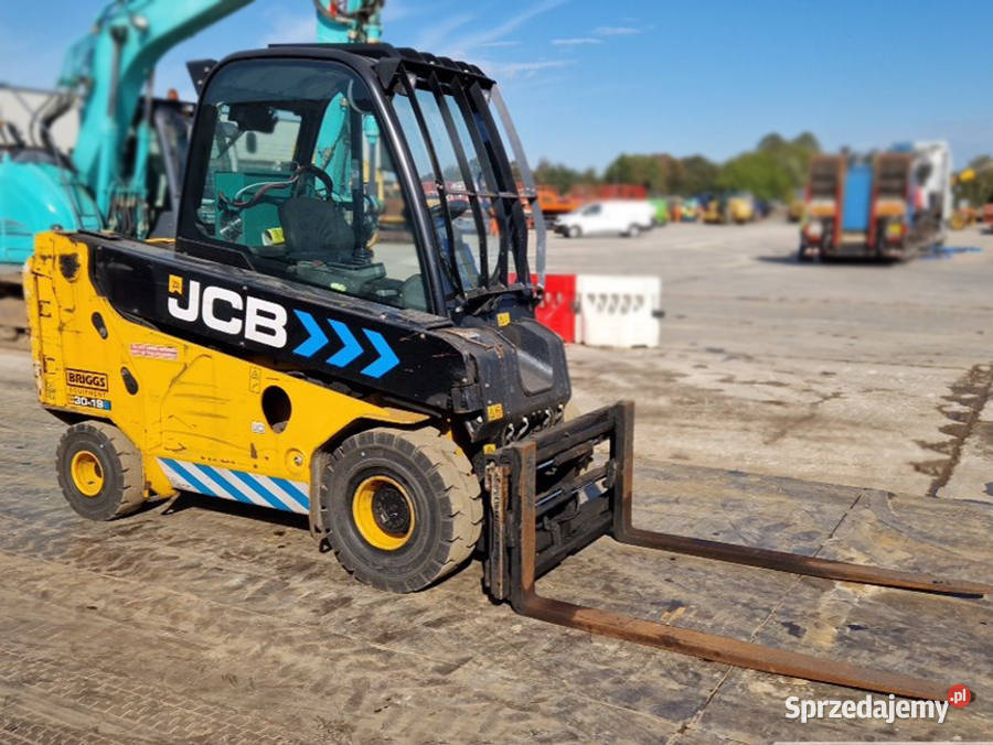 Wózek widłowy elektryczny JCB 3019E 3 tony Kęty