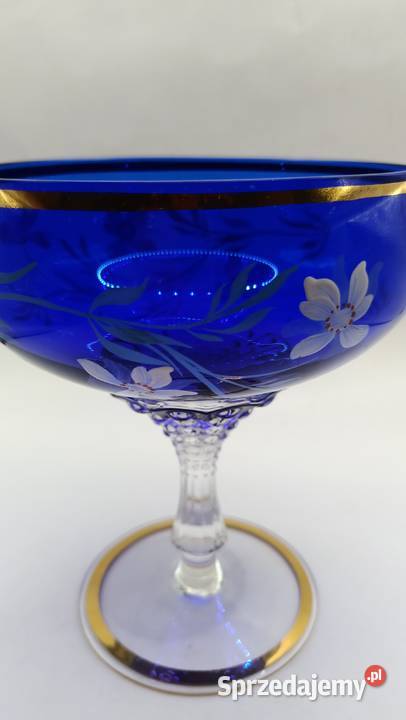 Bombonierka remer kielich ręcznie malowany Zamość
