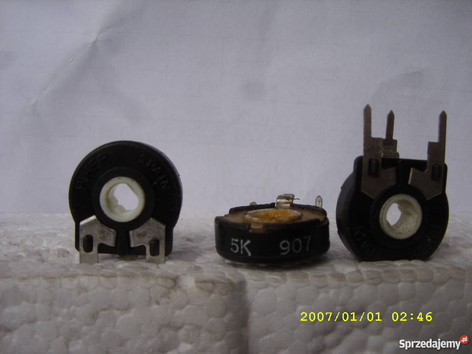 Potencjometry montazowe PIHER 5 Komduze1 Wołów sprzedam