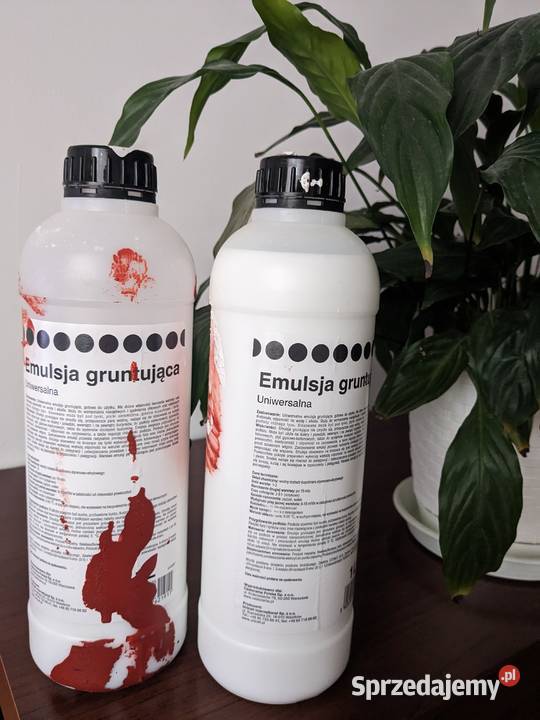 Emulsja gruntującą uniwersalna 1l sprzedam