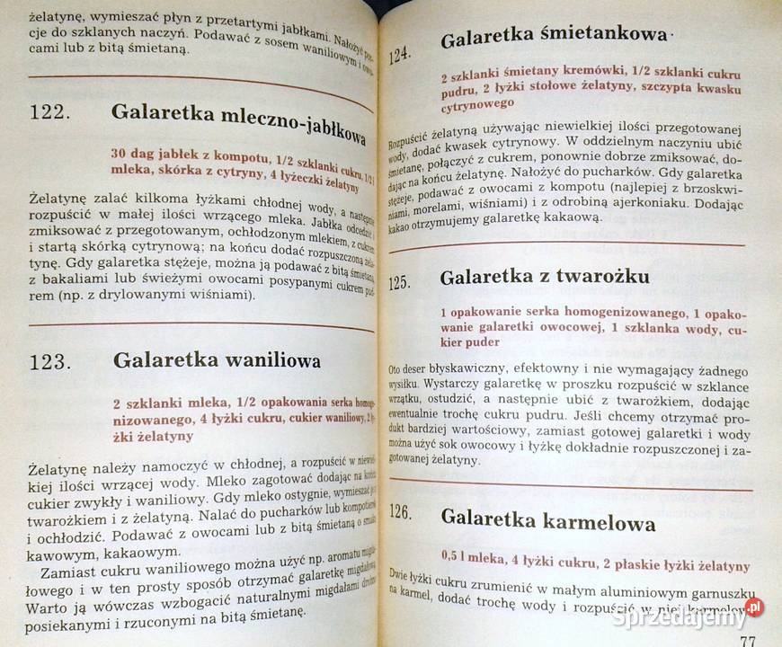 Desery zimne Małgorzata Borczak lubelskie Chełm sprzedam