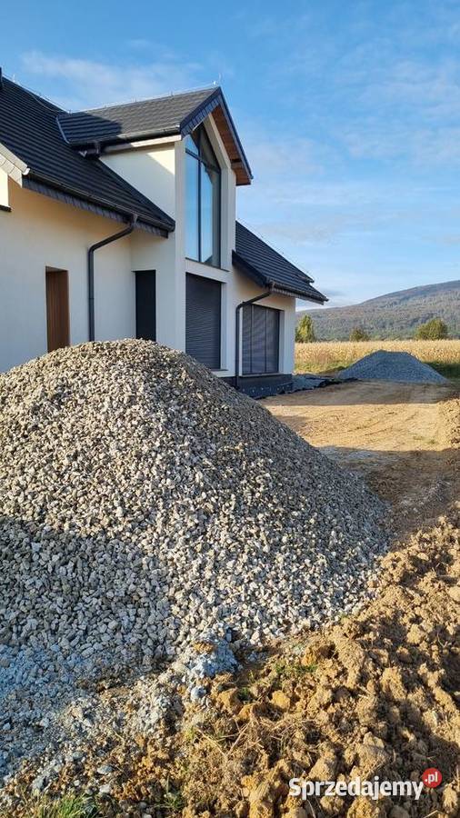 Kruszywo Piach Żwir Ziemia Wywozy urobku Granit sprzedam
