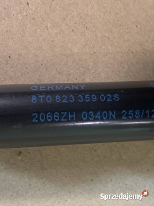 8T0823359 teleskop siłownik maski audi a4 b8 a5 Szczecin