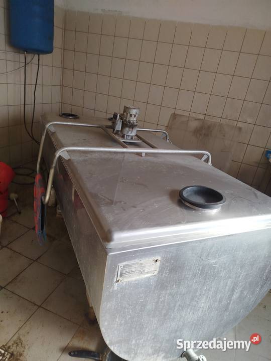 Zbiornik wannowy do mleka 1200 Japy odzysk Kolno
