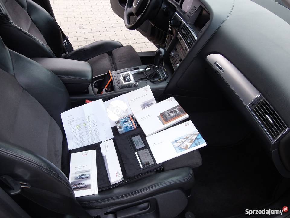 AUDI A6 C6 Monitory Navi Bixenon SkóraAlkantara A6 Łęczna