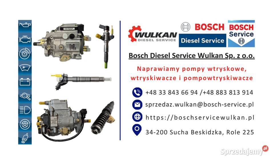 Pompa wtryskowa Bosch 0445010520 do VW małopolskie Sucha Beskidzka