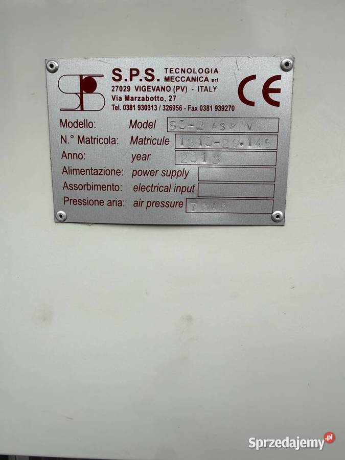 SPS 50 Nitowacz nitownica maszyna do nitowania Łaskarzew