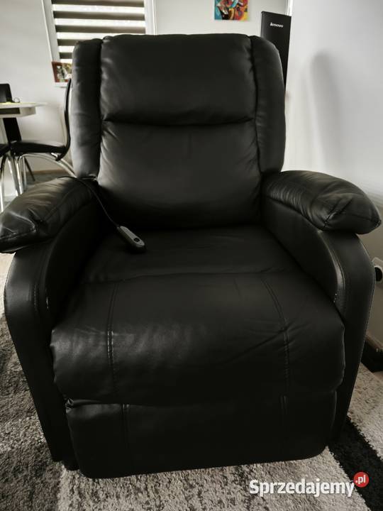 Fotele ecoskora rozkładane z masażem