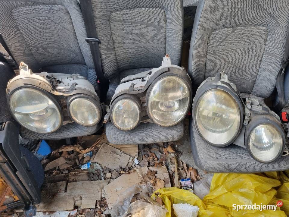 Mercedes E Klasa W210 300TD Lampy Przednie Części samochodowe Skawina