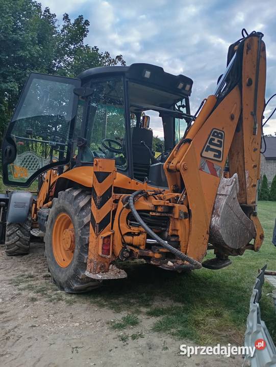 Jcb 3cx contractor umowa koparko ładowarka 4x4 śląskie