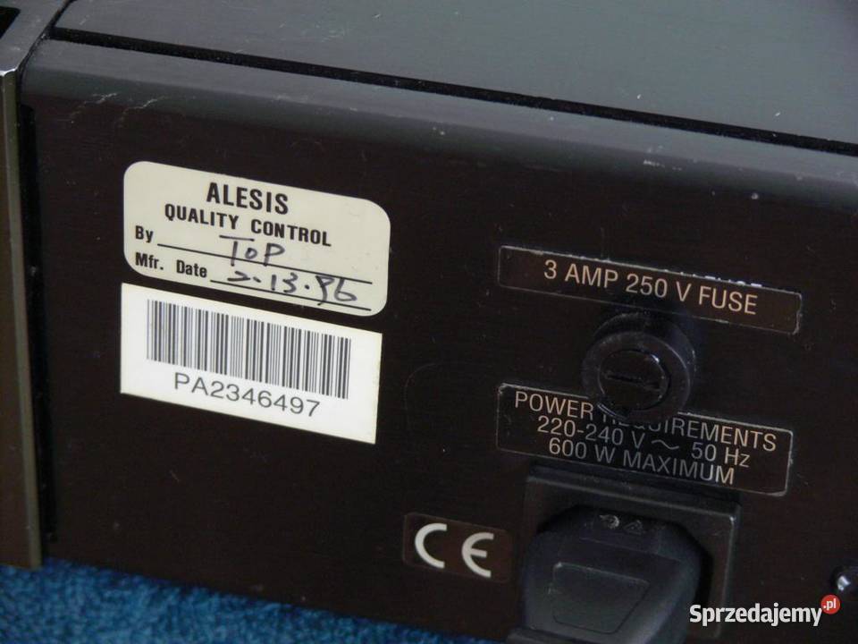 Wzmacniacz Alesis RA100 mocny 2 x 100 wat Jasło